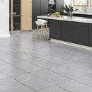 Wave Cottage 16"x24" Marble Tile product shot kitchen view