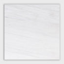 Ice white 18"x18" Honed Marble Tile Product shoot tile view