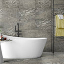 Nautal Di Notte 16"x24" Cottage Marble Tile product shot bathroom view