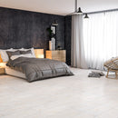 Calacatta Roma 12"x24" Polished Marble Tile room shot bedroom view