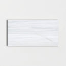 White Dolomiti 2 3/4"x5 1/2" Honed Marble Tile product shot tile view