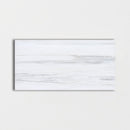 White Dolomiti 6"x12" Classic Honed Marble Tile product shot tile view