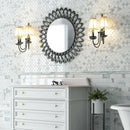 Calacatta Gold Modena 2 3/4"x5 1/2" Polished Marble Tile product shot bathroom view
