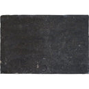 De-Baron Blue 16"x24" Brushed Chiseled Limestone Tile product shot wall view