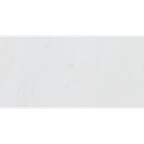 Winslow White 12"x24" Polished Marble Tile 38" Thick product shot wall view