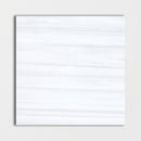 White Dolomiti 18"x18" Classic Honed Marble Tile product shot tile view
