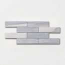 City Leather 2"x8" Marble Tile angle view