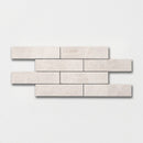 Royal Leather 2"x8" Subway Marble Tile profile view