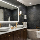 Belgium Blue Honed 3"x12" Subway Limestone Tile