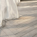 Silver Shadow 4"x16" Leather Plank Marble Tile