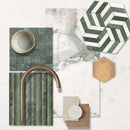 Calacatta Renaissance Honed Marble Tile
