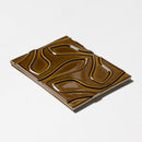 Creamy Leather Glossy Ceramic Accent Tiles