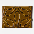 Creamy Leather Glossy Ceramic Accent Tiles