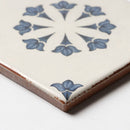 Rosebud Matte 6"x6" Glazed Terracotta Tile