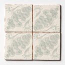 Flutter Matte 6"x6" Glazed Terracotta Tile