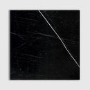 Black Polished 5 1/2"x5 1/2" Marble Tile product shot tile view