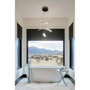 Calacatta Gold 12"x24" Honed Marble Tile product shot outdoor view