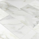 Calacatta Gold 12"x24" Honed Marble Tile product shot tile view 