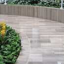 Alpha Light Honed 12"x24" Marble Tile Product shot profile view