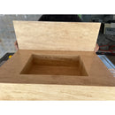HANDCRAFTED CUSTOM TRAVERTINE SINK - 1