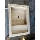HANDCRAFTED CUSTOM TRAVERTINE SINK - 3 (TR-075)