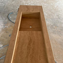 HANDCRAFTED CUSTOM TRAVERTINE SINK - 6 (TR-145)