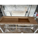 HANDCRAFTED CUSTOM TRAVERTINE SINK - 6 (TR-145)