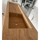 HANDCRAFTED CUSTOM TRAVERTINE SINK - 6 (TR-145)