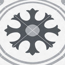 Tanzania 8x8 glazed porcelain floor and wall tile NTAN8X8 product shot multiple tiles angle view