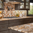 Taos picket 12 in x 12 in glass meshmounted mosaic tile SMOT-GLSPK-TAOS8MM prod shot closeup view