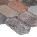 Taos picket 12X12 glass mesh mounted mosaic tile SMOT GLSPK TAOS8MM product shot profile view