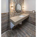 Taos picket 12X12 glass mesh mounted mosaic tile SMOT GLSPK TAOS8MM product shot wall view