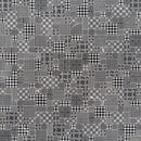 Tetris nero encaustic 11.81X11.81 honed marble mesh mounted mosaic tile SMOT-TETNERO-10MM product shot multiple tiles top view