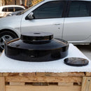 GMStone Black Polished Turkish Marble Above Counter Vessel Bathroom Sink