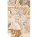 Traonyx travertine tiles honed pattern TONYXPATH 4 sized pattern top view