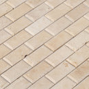 Travertine Mosaic Tile Tuscany Ivory Subway Tile 2x4 10096593 product shot multiple angle view