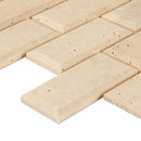 Travertine Mosaic Tile Tuscany Ivory Subway Tile 2x4 10096593 product shot profile