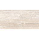 Travertino bianco al contro matte porcelain floor and wall tile liberty us collection LUSIRG0624112 product shot one tile top view