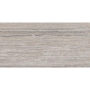 Travertino grigio al contro matte porcelain floor and wall tile liberty us collection LUSIRG2448113 product shot one tile top view