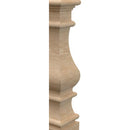 Troia Light Travertine balustrade polished MEGBC07 profile view