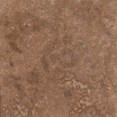 Tusany walnut 12 x 12 honed  filled travertine floor and wall tile TTWAL1212HF product shot one tile top view