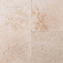 Tuscany classic 12 x 12 honed filled travertine floor and wall tile TTCLASLT1212HF product shot multiple tiles top view