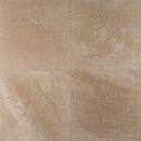 Tuscany ivory 24 in x 24 in honed filled travertine floor and wall tile TTIVORY2424HF product shot angle view