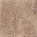 Tuscany walnut 16x24 travertine paver tile LPAVTWAL1624T product shot top tile view 5