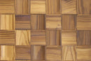 US Pine Prolate 2x2 Thermowood Mesh-mounted Mosaic Wall Tile 986008 top view