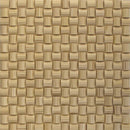 US Pine Straw Mesh-mounted wood Mosaic Wall Tile 988007 top view