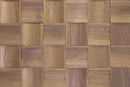 US Walnut Prolate 2x2 Mesh-mounted Mosaic Wall Tile 987006 top wide view