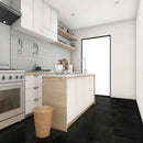 Ubatuba 12 in x 12 in polished granite floor and wall tile TUBATUBA1212 product shot kitchen view