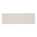 Urbano crema 3d mix glazed ceramic white textured subway tile 4x12 glossy NURBCREMIX4X12 product shot tile view
