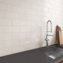 Urbano crema ceramic white subway tile 4x12 glossy  msi collection NURBCRE4X12 room shot kitchen view